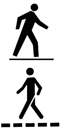pedestrian icons (Canada)