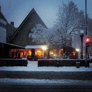 Snowy Evening, Avenue du Parc - Ian Rogers