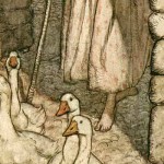 Arthur Rackham - from Tales of the Brothers Grimm - the Goose-Girl