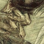 Arthur Rackham - from the RIng Cycle - Alberich