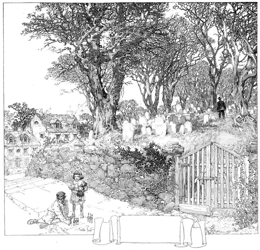 Franklin Booth - Burial Hill
