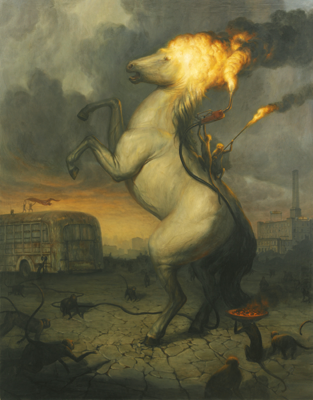 Martin Wittfooth - "the Sacrifice"