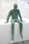 Seated Glass Figure - 2012