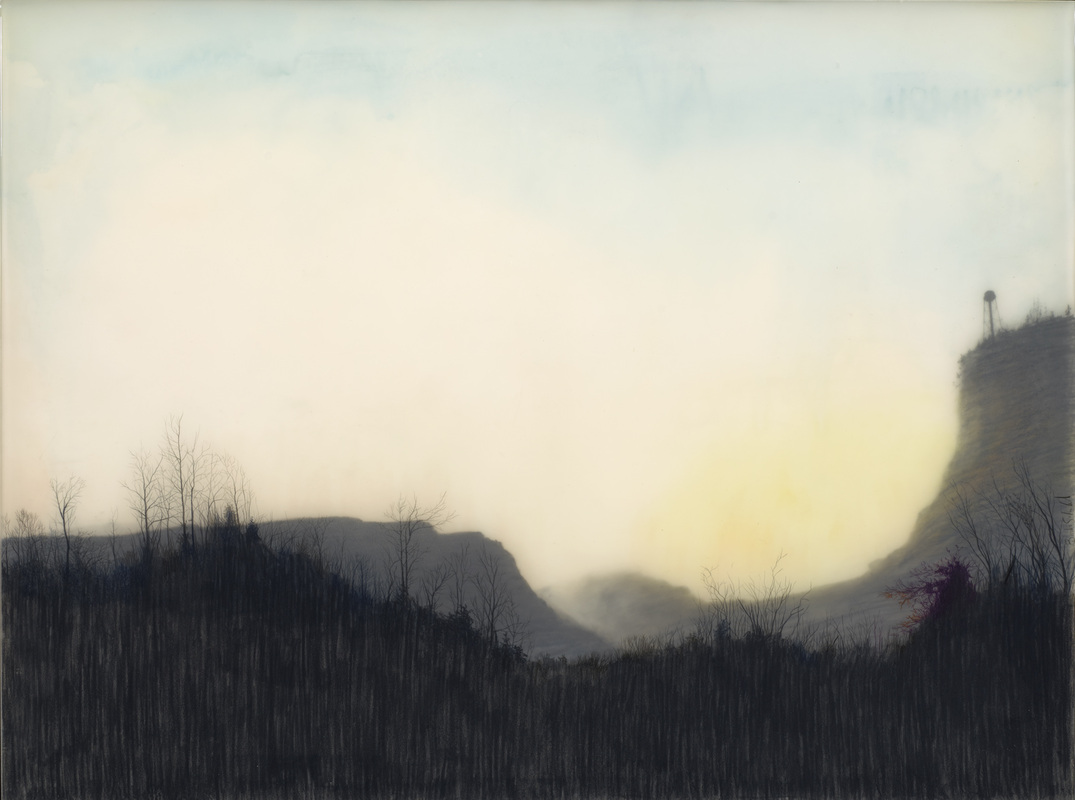 Brooks Shane Salzwedel - Cliff with Misplaced Water Tower - 2013