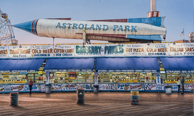 Frederick Brosen-Astroland-2008–13-watercolor