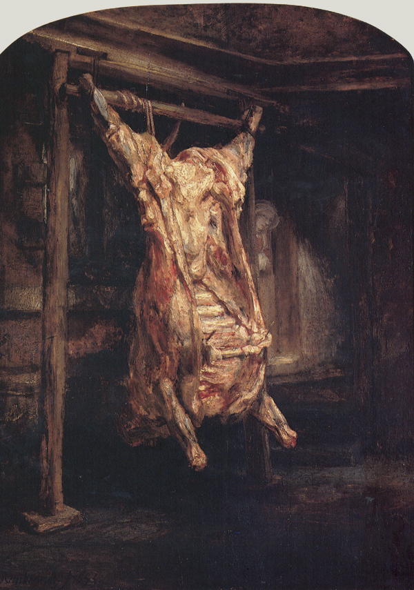 Rembrandt - Carcass of Beef 1657