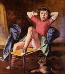 Balthus - Girl with a Cat