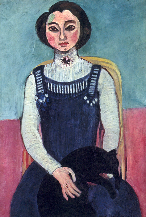 Henri Matisse – Girl with A Black Cat